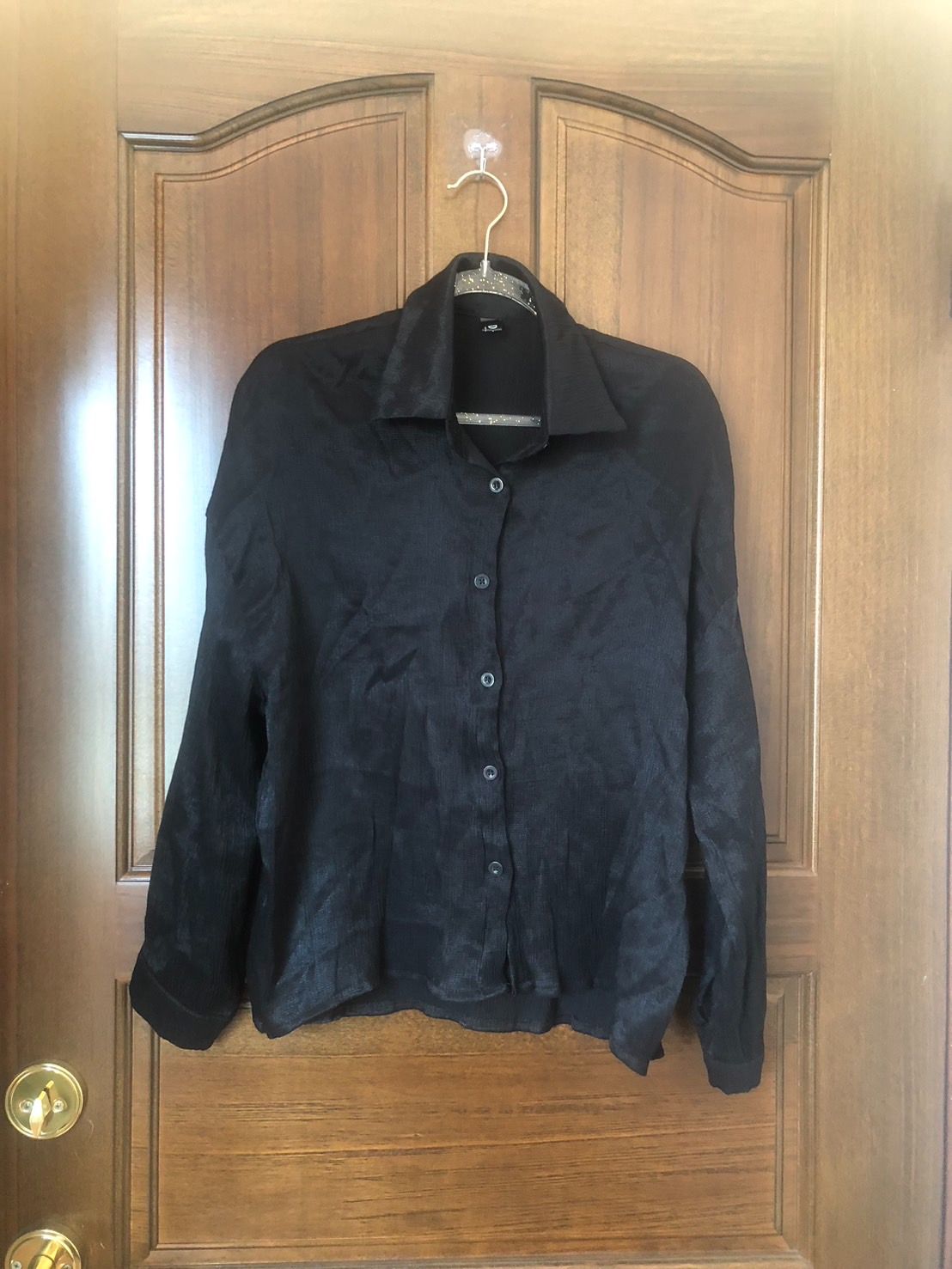 ♛ROSEMAYR♛廠商寄賣-C5524 黑色長袖襯衫