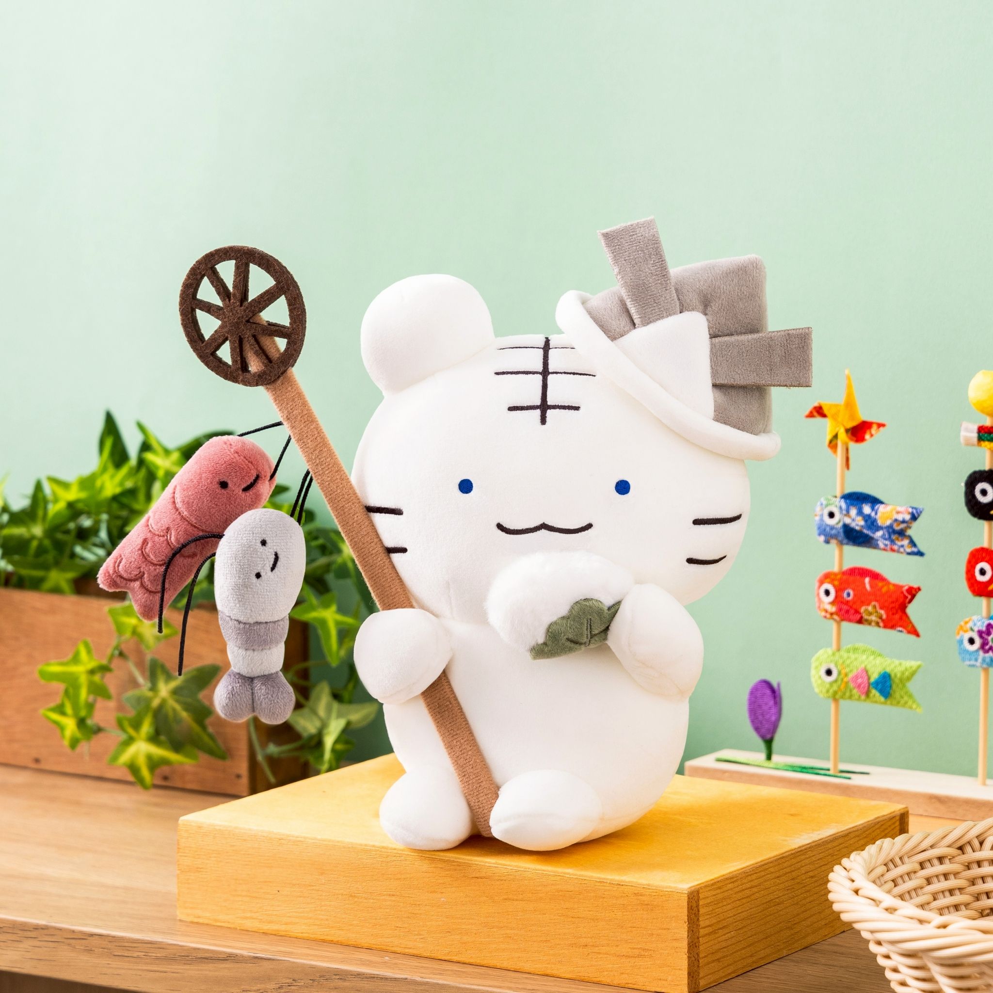 小白虎與黑虎蝦