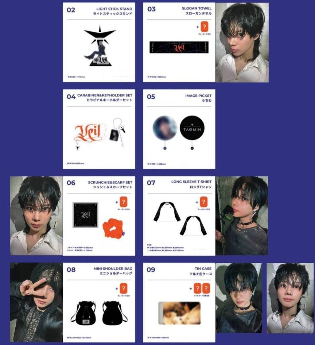 泰民 Veil 日本周邊預購