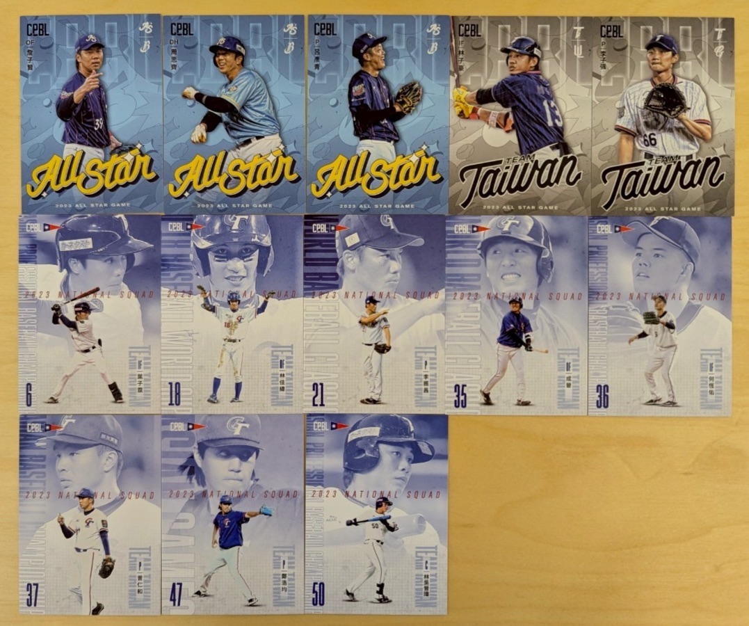 【2023中職球員卡】明星賽 國家戰力