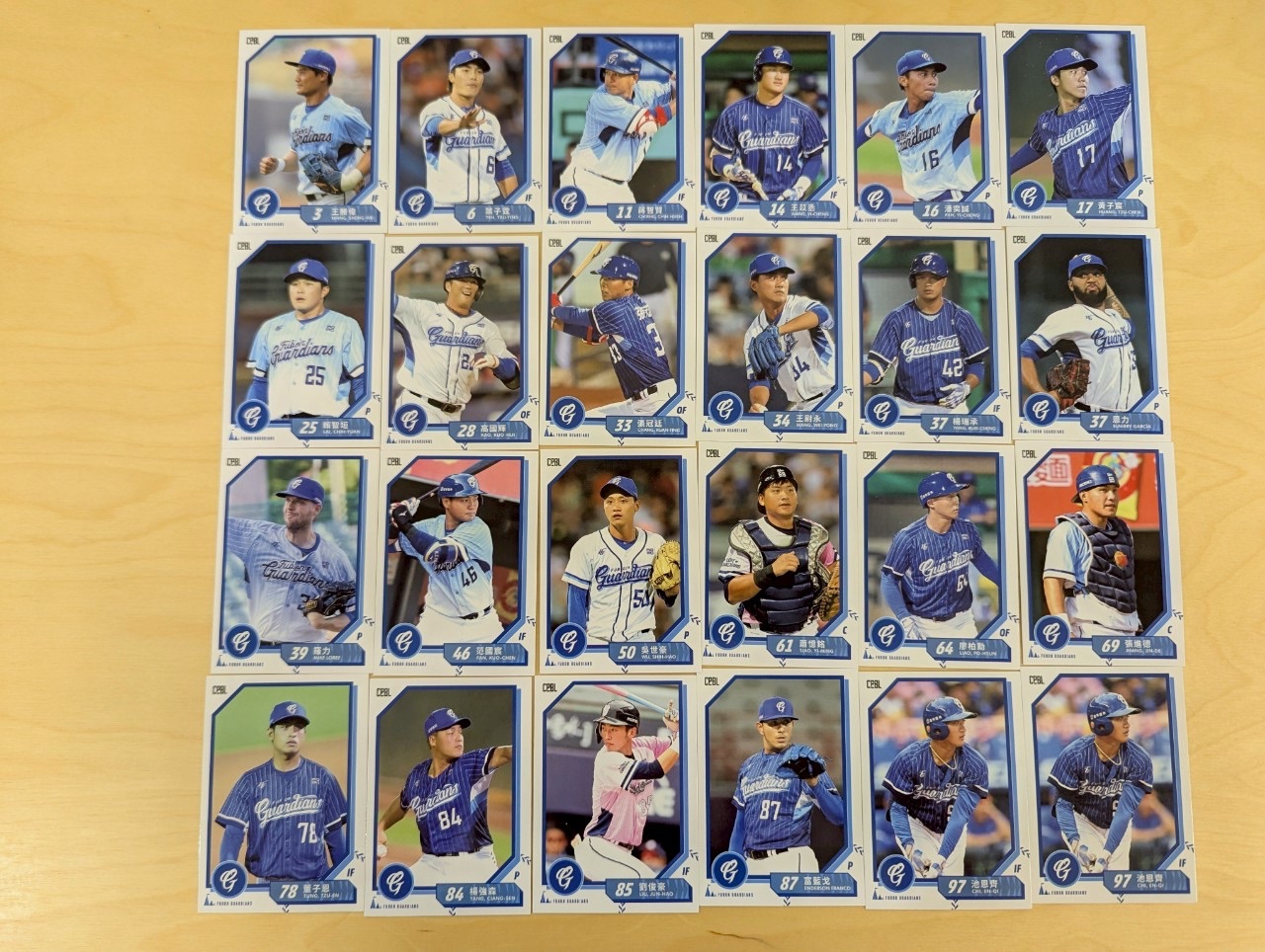 【2023中職球員卡】富邦悍將 普卡