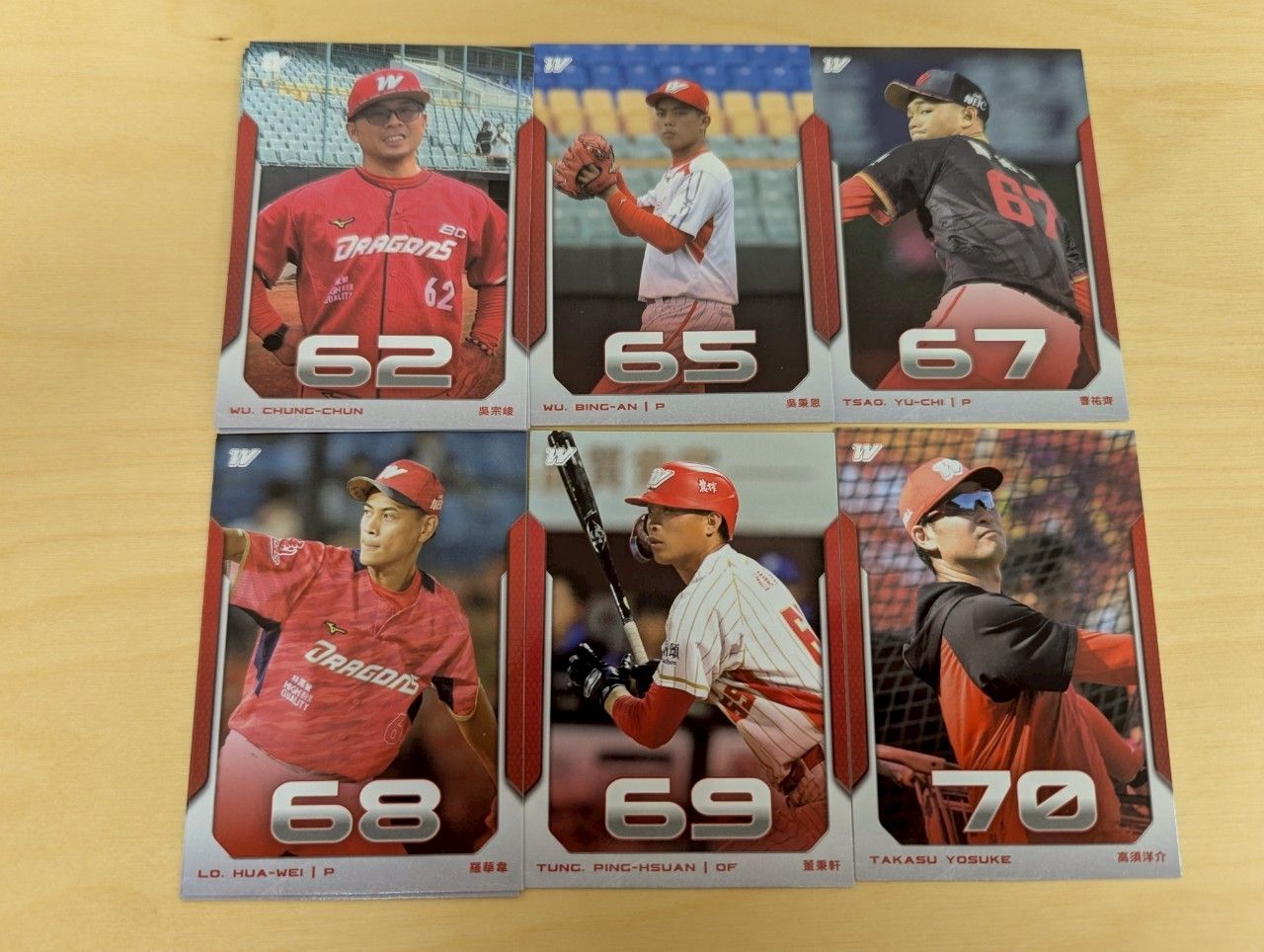 【味全龍球員卡Vol.1】 普卡65-