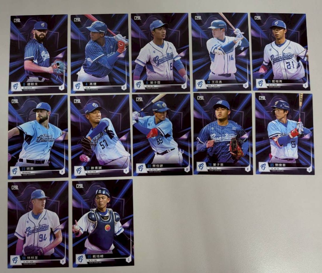 【2024中職球員卡】富邦悍將 普卡