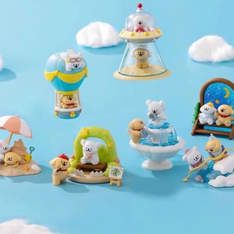 線條小狗-Maltese的旅行日記系列