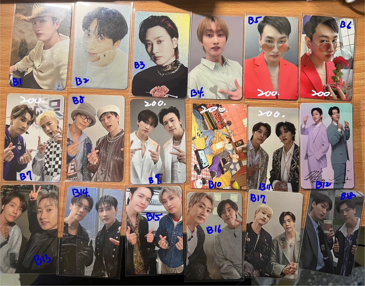 小卡出售中-B區