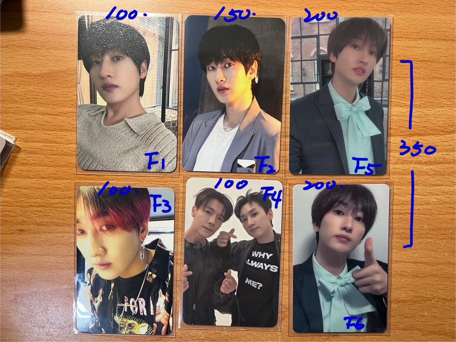 小卡出售中-F區