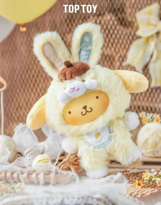 TOPTOY 三麗鷗家族精靈兔系列搪膠毛絨盲盒 布丁狗