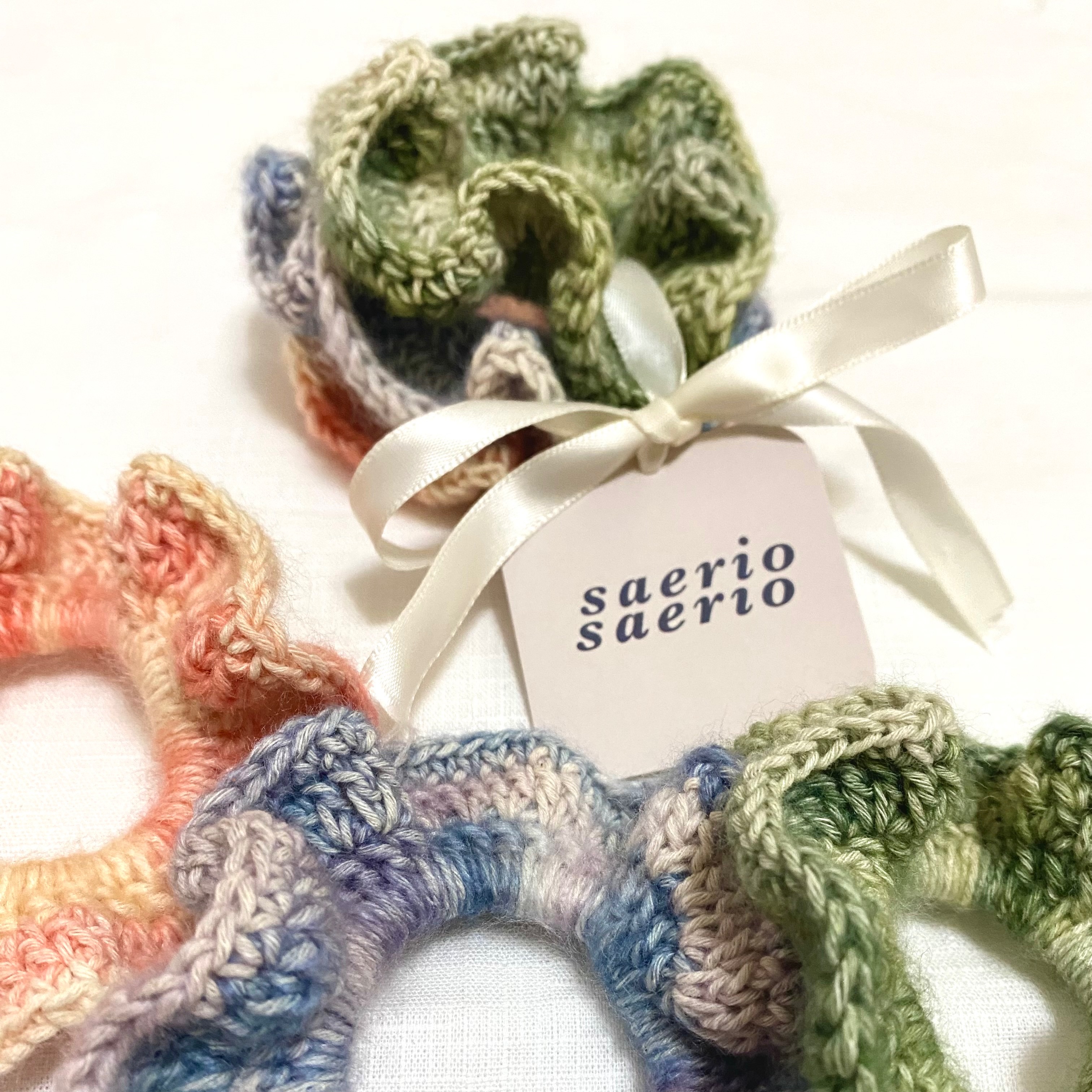 ꒰ mini渲染髮圈三色組 ꒱（也有單售！）