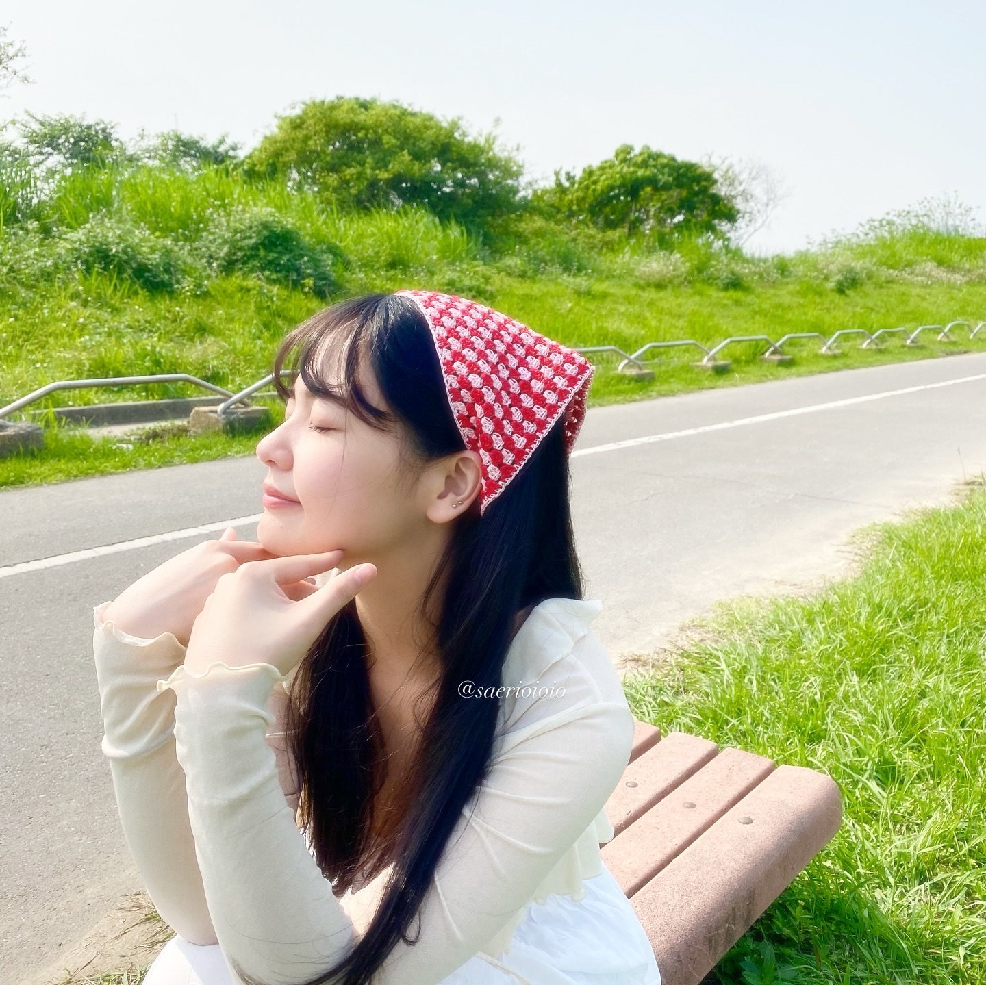 ꒰ 三角頭巾之粉色系列 ꒱