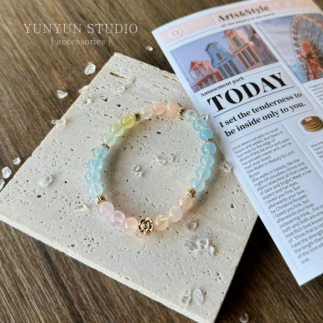 摩根石手鍊‧₊˚🤍 * ⋆𓈒