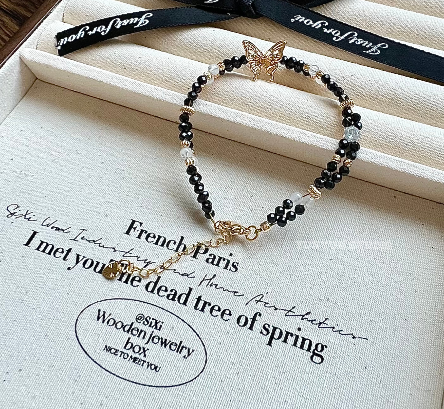 《暗夜蝴蝶》𖧧˒˒🐰⋆♡̷🫧◟