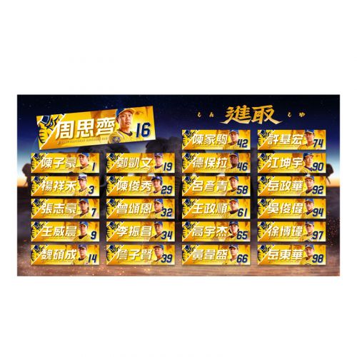 中信兄弟2024應援毛巾