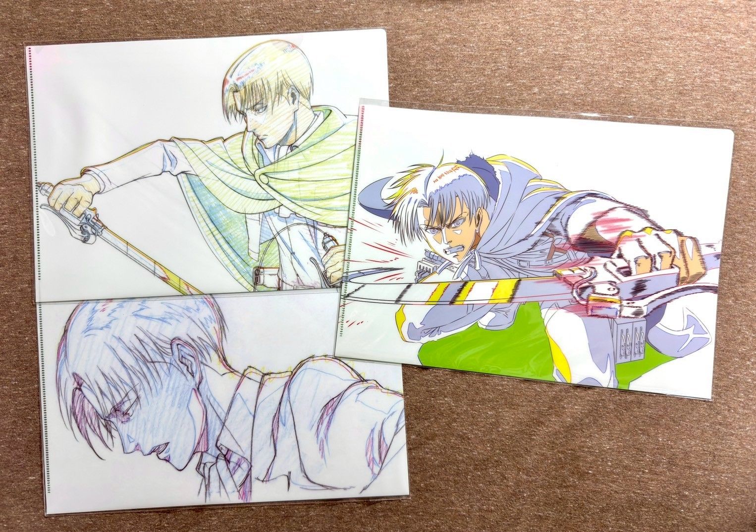 WIT STUDIO線稿兵長資料夾