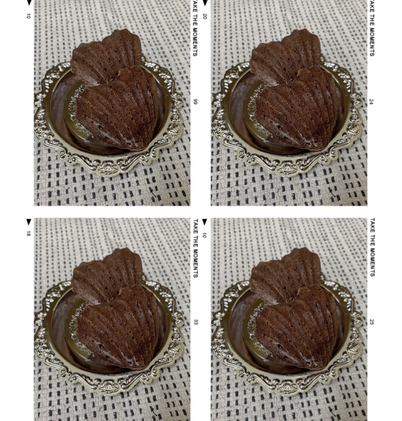 可可糖霜瑪德蓮