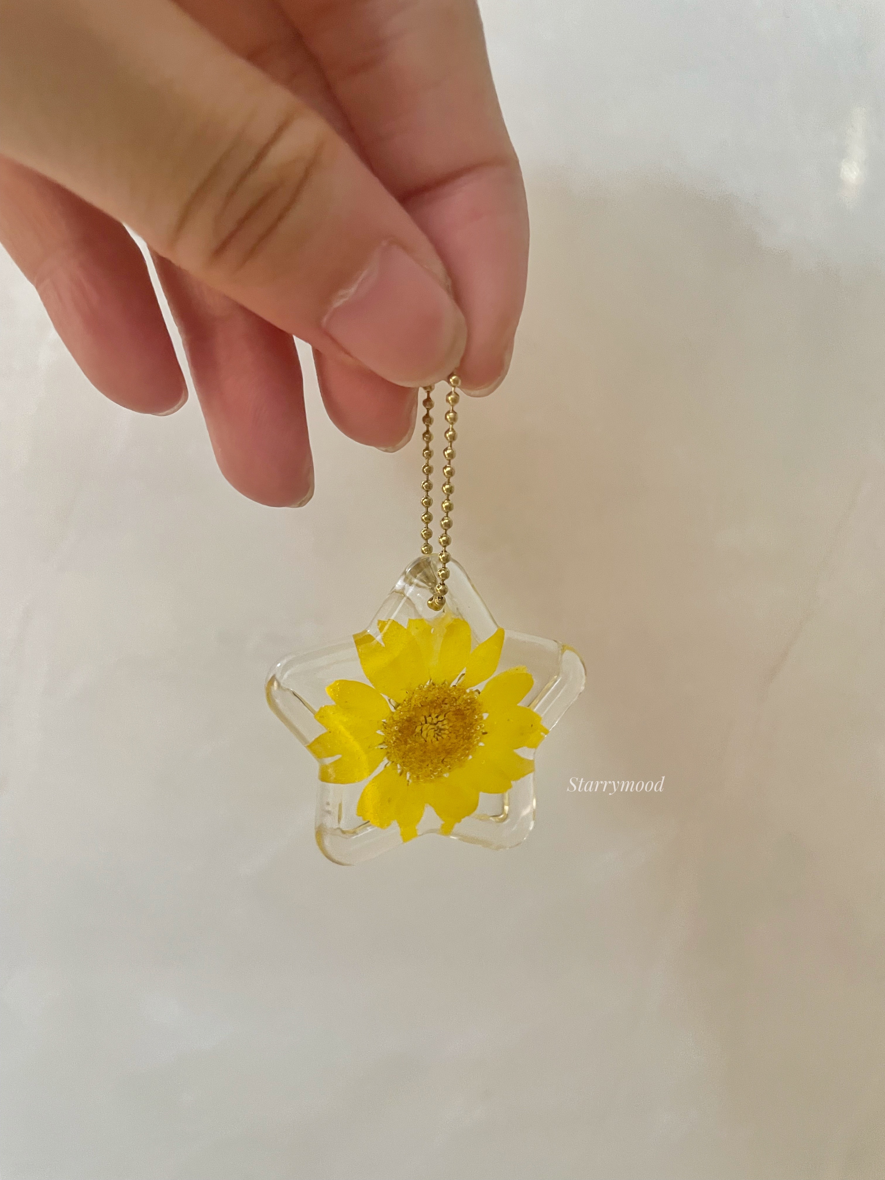 星形小花吊飾