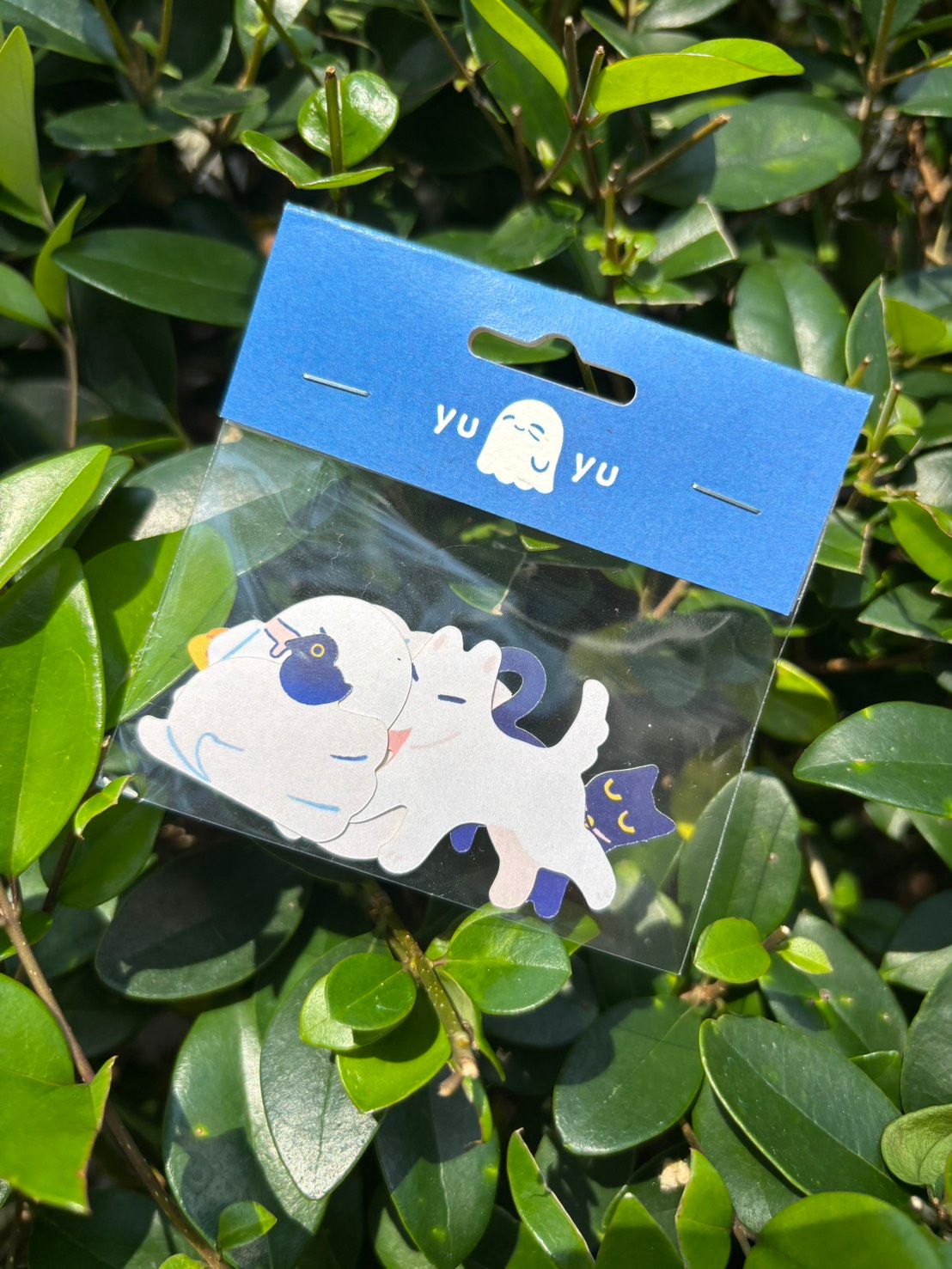 幽幽與小動物們貼紙包