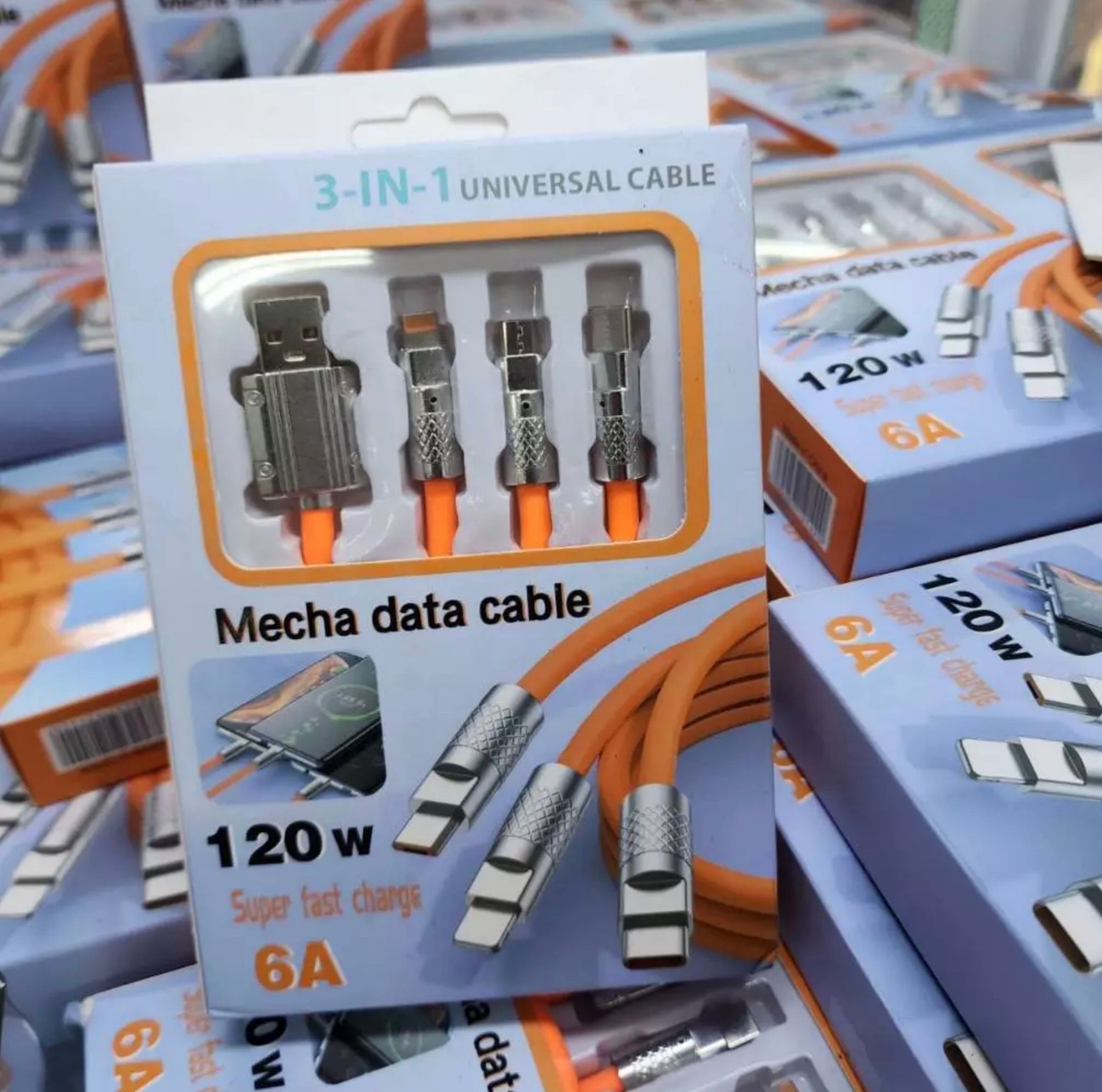 56.一拖三機甲充電線 1對3充電線 夾物 娃娃機 擺件 飾品 家居 娃娃機商品