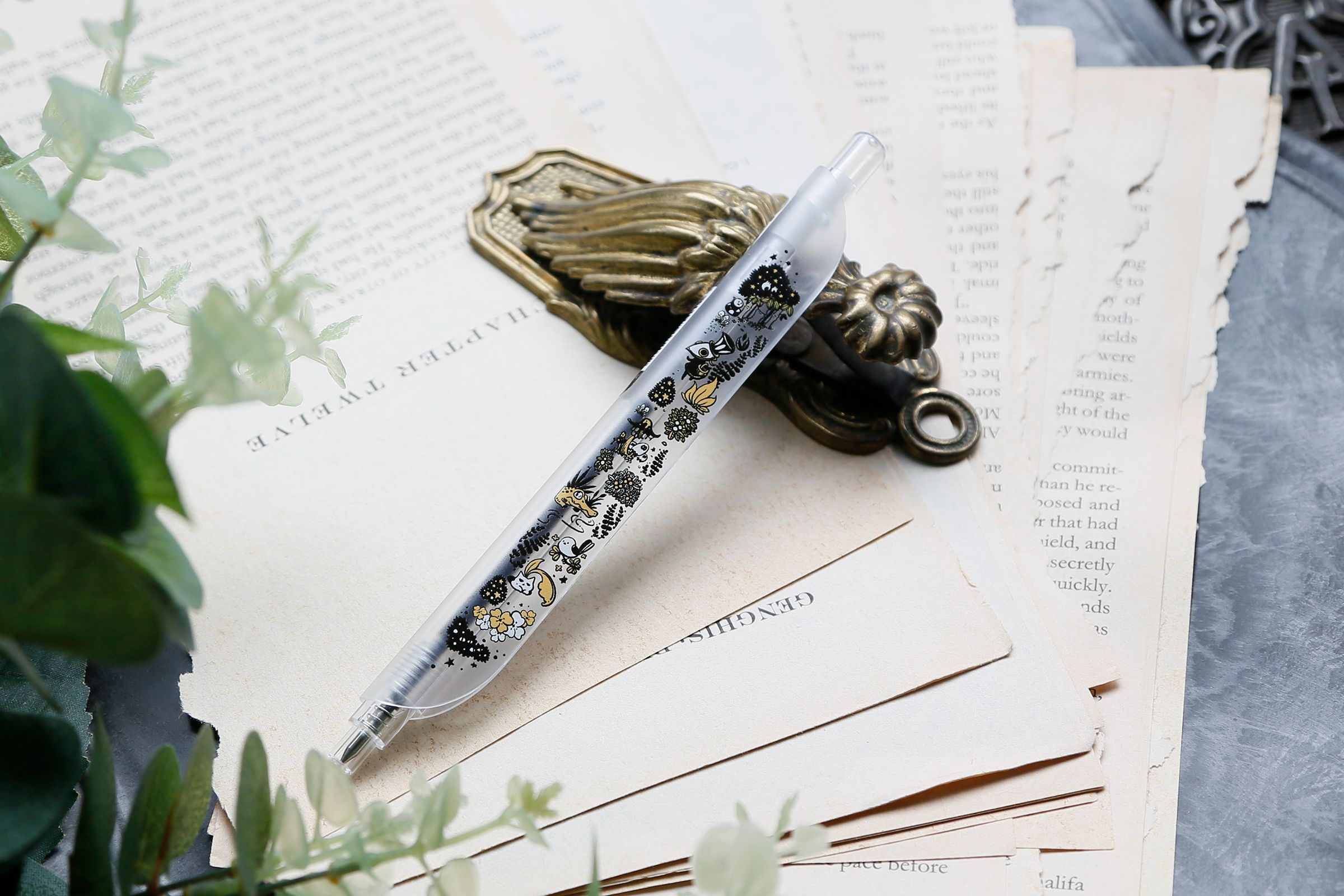 漫步森林 clipen 夾子筆