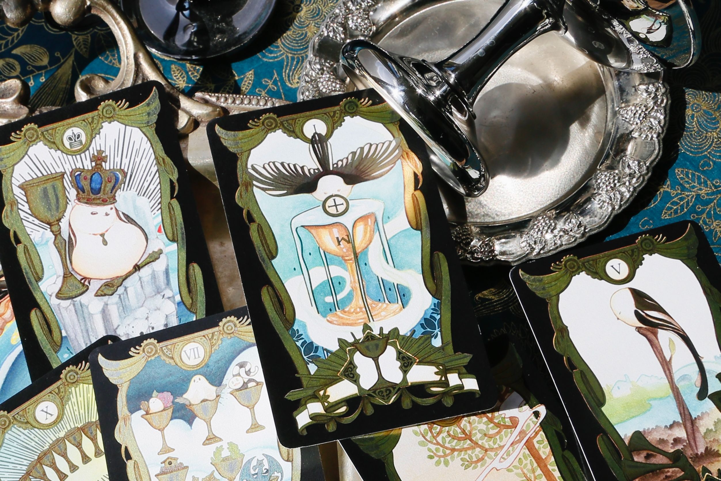 喵德拉系列塔羅牌元素牌組