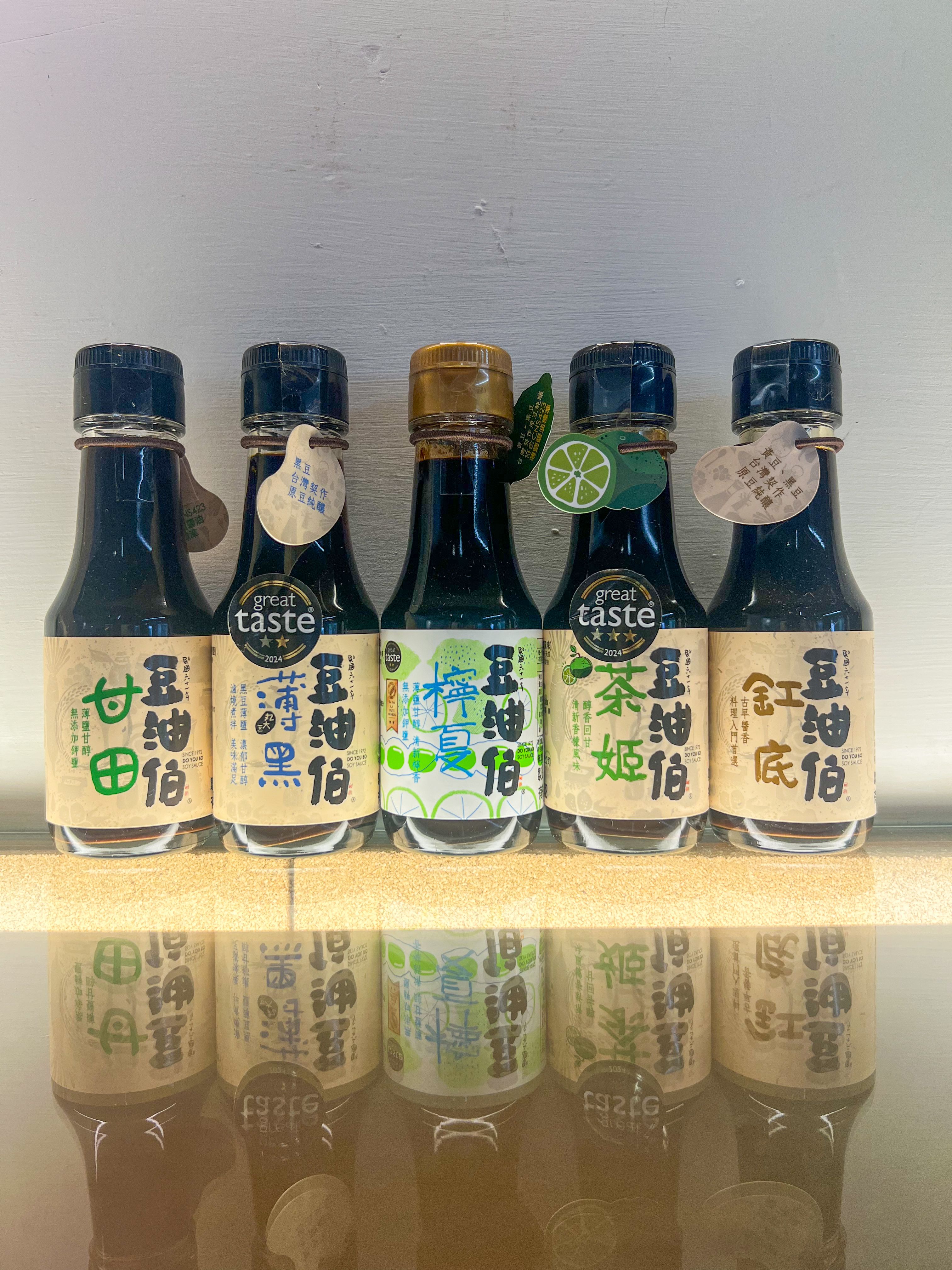 豆油伯醬油隨身瓶100ml_缸底_甘田_茶姬_檸夏_薄黑