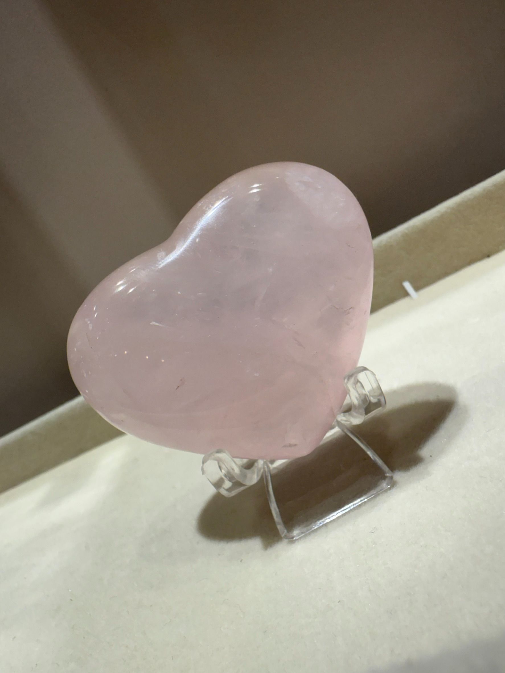 💗 粉晶愛心 | 愛與療癒的象徵