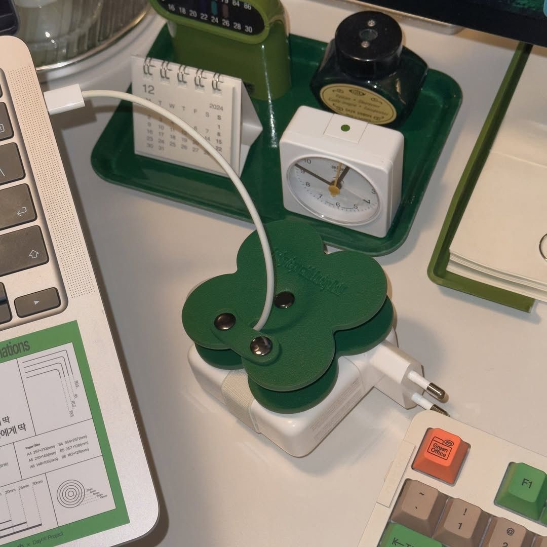 ✿韓國✿ 幸運草捲線器