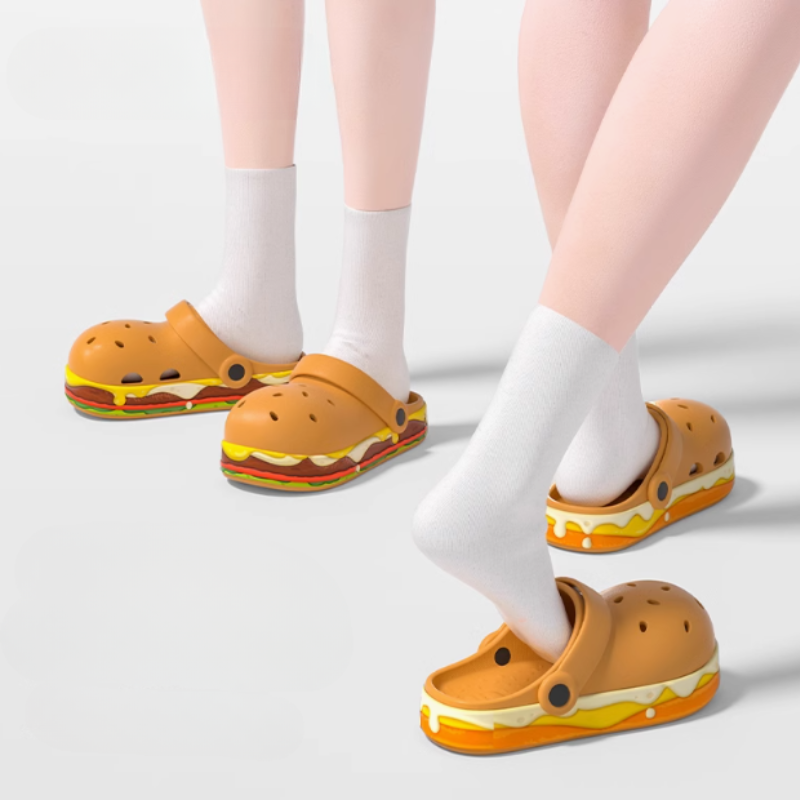 【漢堡洞洞鞋】