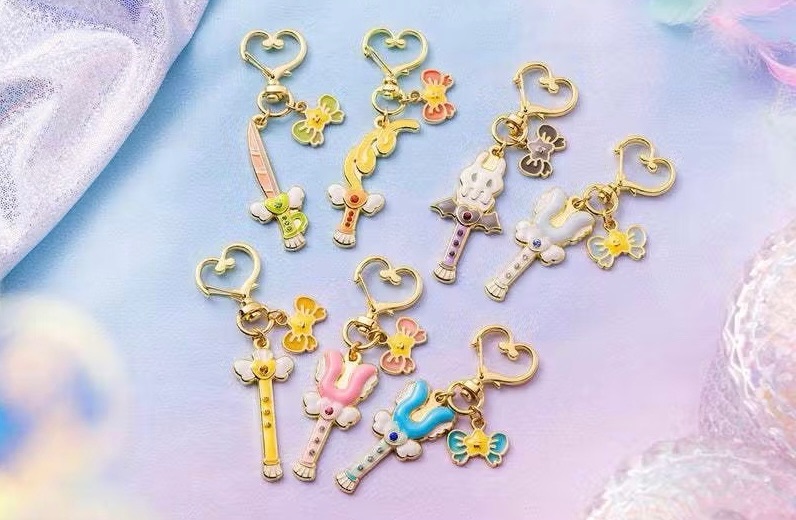 #A魔法少女系列魔法杖吊飾