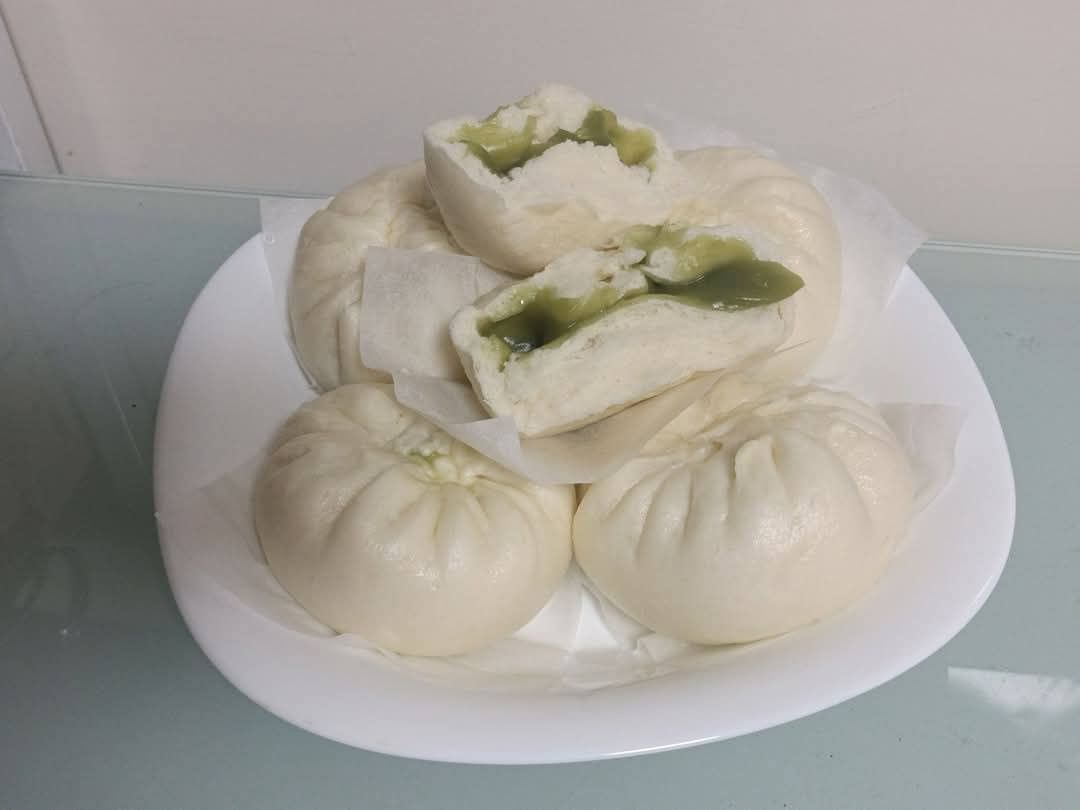 班蘭豆蓉包