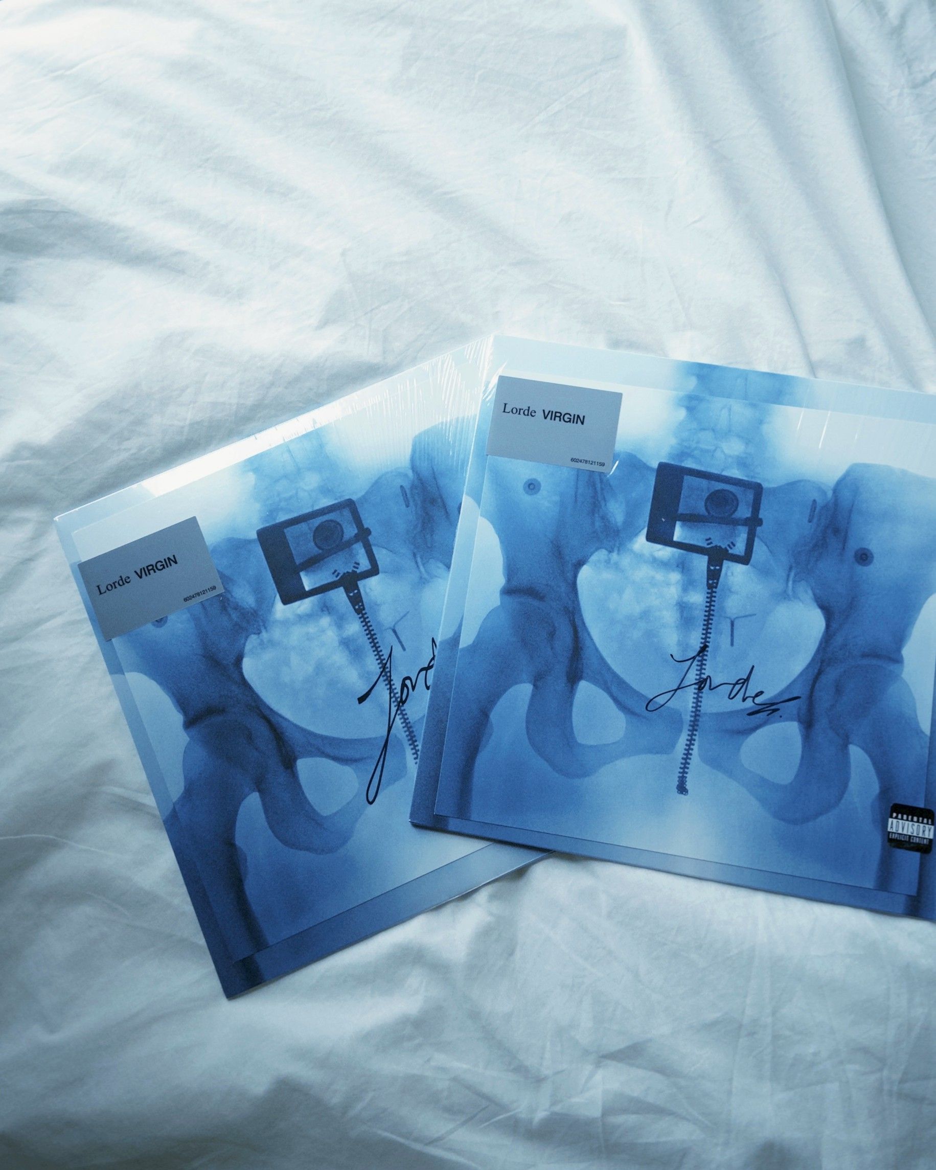 （現貨不用等）Lorde【Virgin】限量親筆簽名膠｜X光圖片膠、黑膠