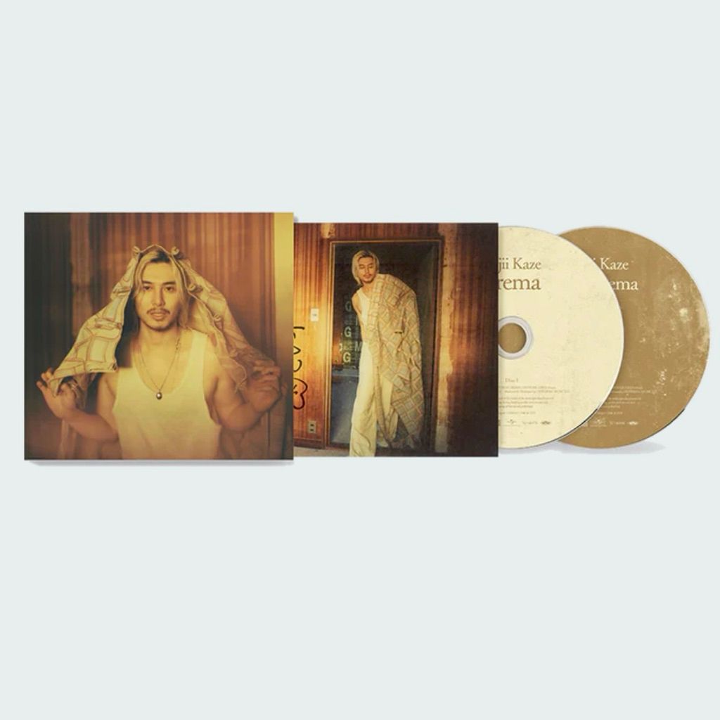 藤井風【 《Prema》親簽套組 】簽名雙CD、彩膠