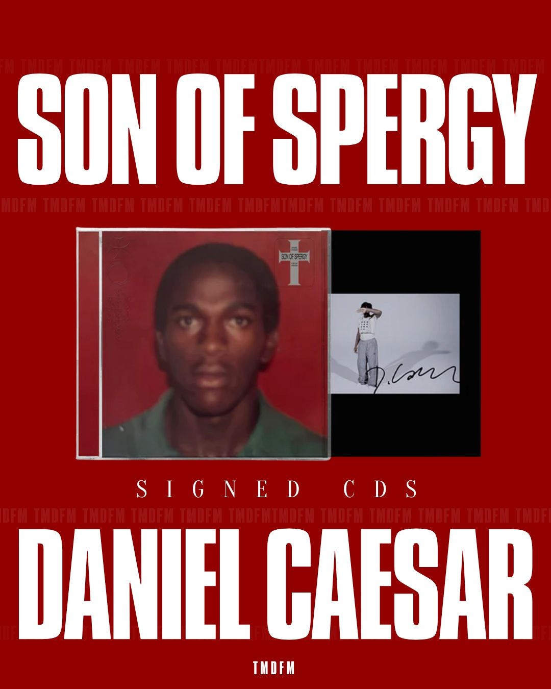 Daniel Caesar【Son of Spergy】親筆簽名 CD（預計4月中旬到貨）