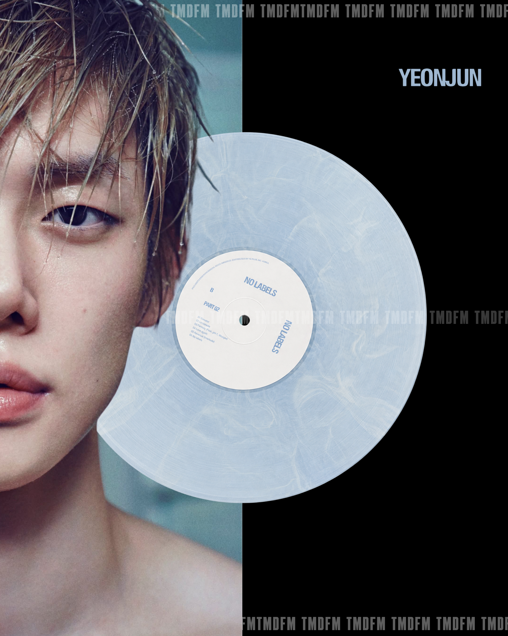 YEONJUN 然竣【NO LABELS】美通大理石紋彩膠 LP（預購｜預計9月中旬到貨）