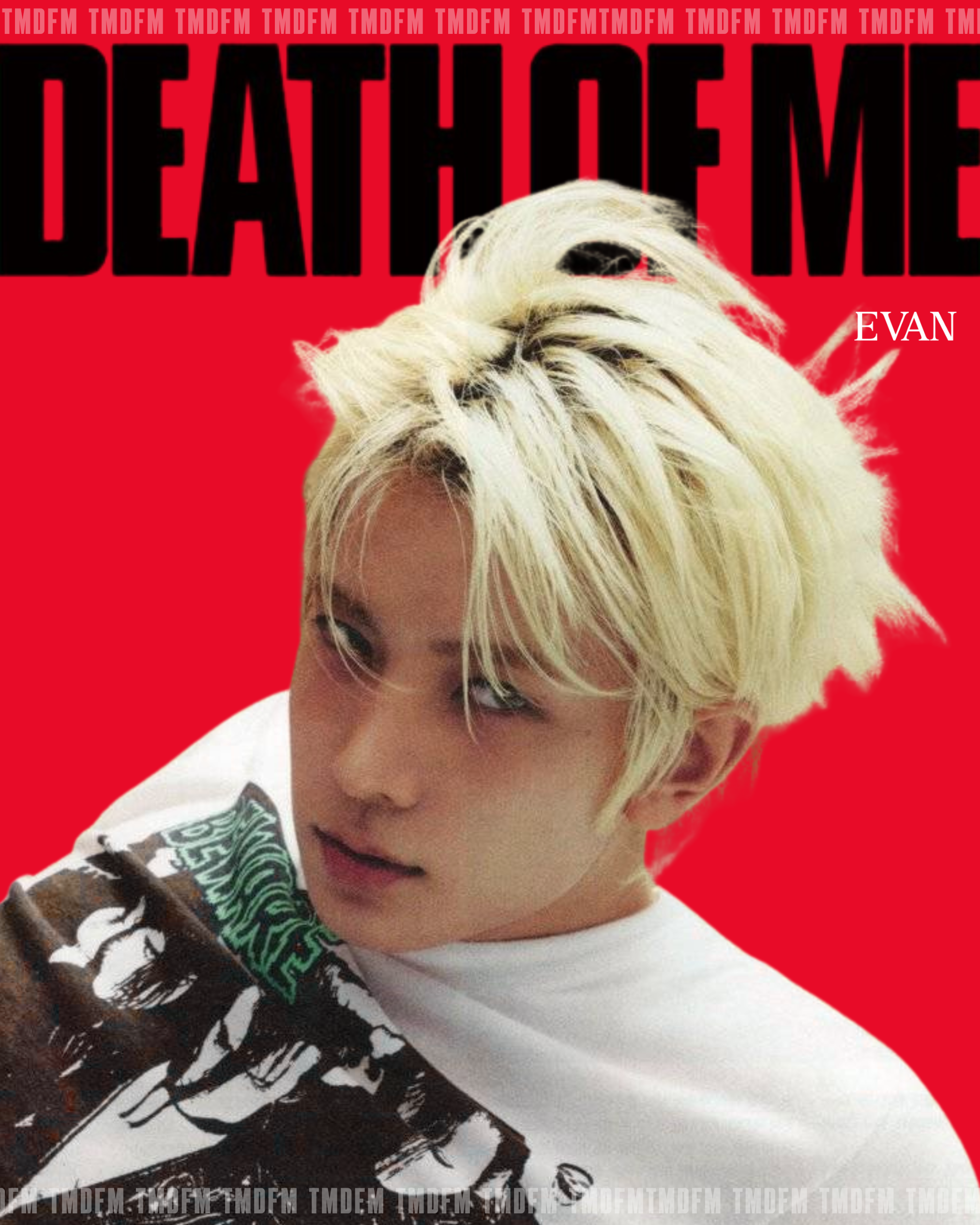 EVAN 首張迷你專輯【DEATH OF ME】美版簽名專輯