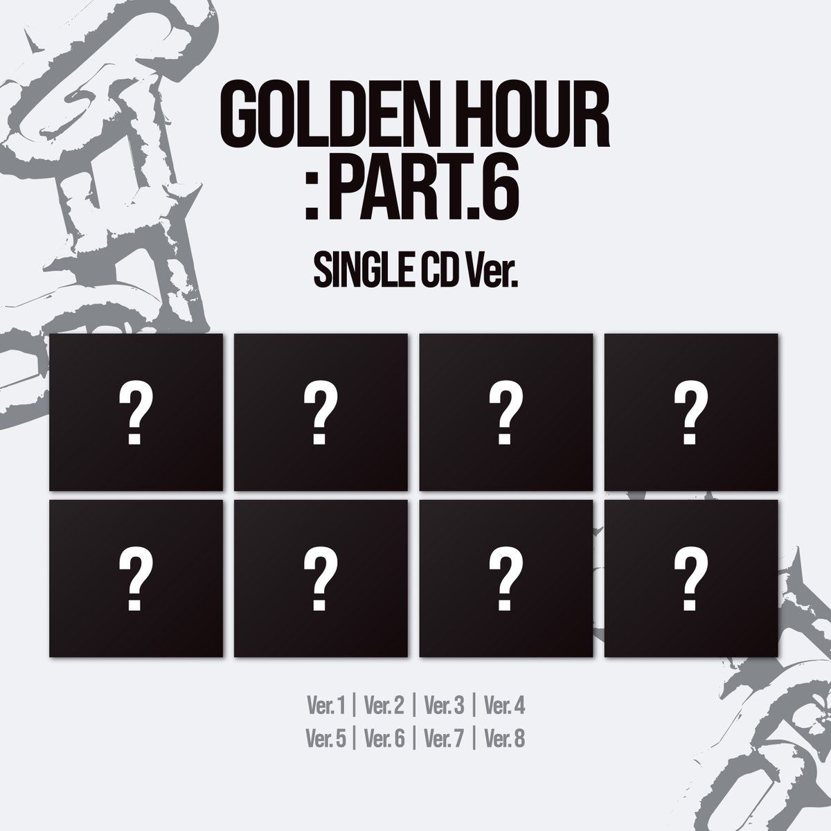 ATEEZ【GOLDEN HOUR : Part.6】美國限定單曲CD（指定單封）