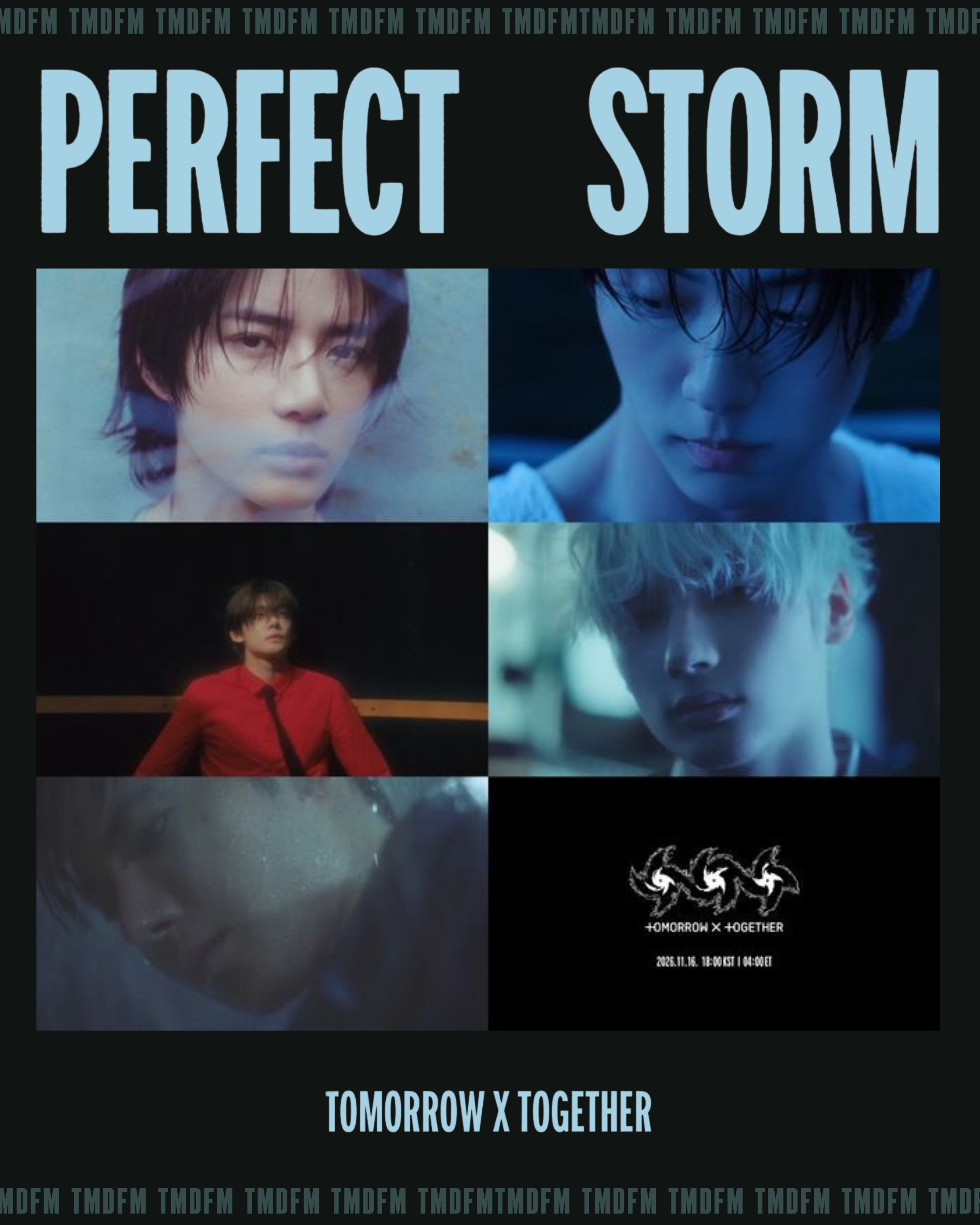 TOMORROW X TOGETHER【完美風暴 PERFECT STORM】親簽專輯