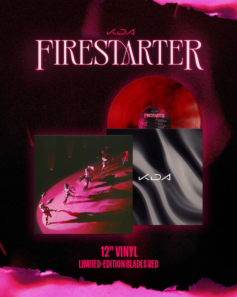 K/DA【Firestarter】實體專輯