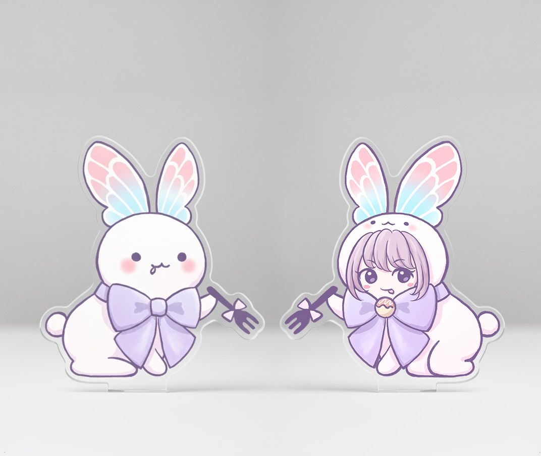 「你好，比吃一點」 那比壓克力飯友