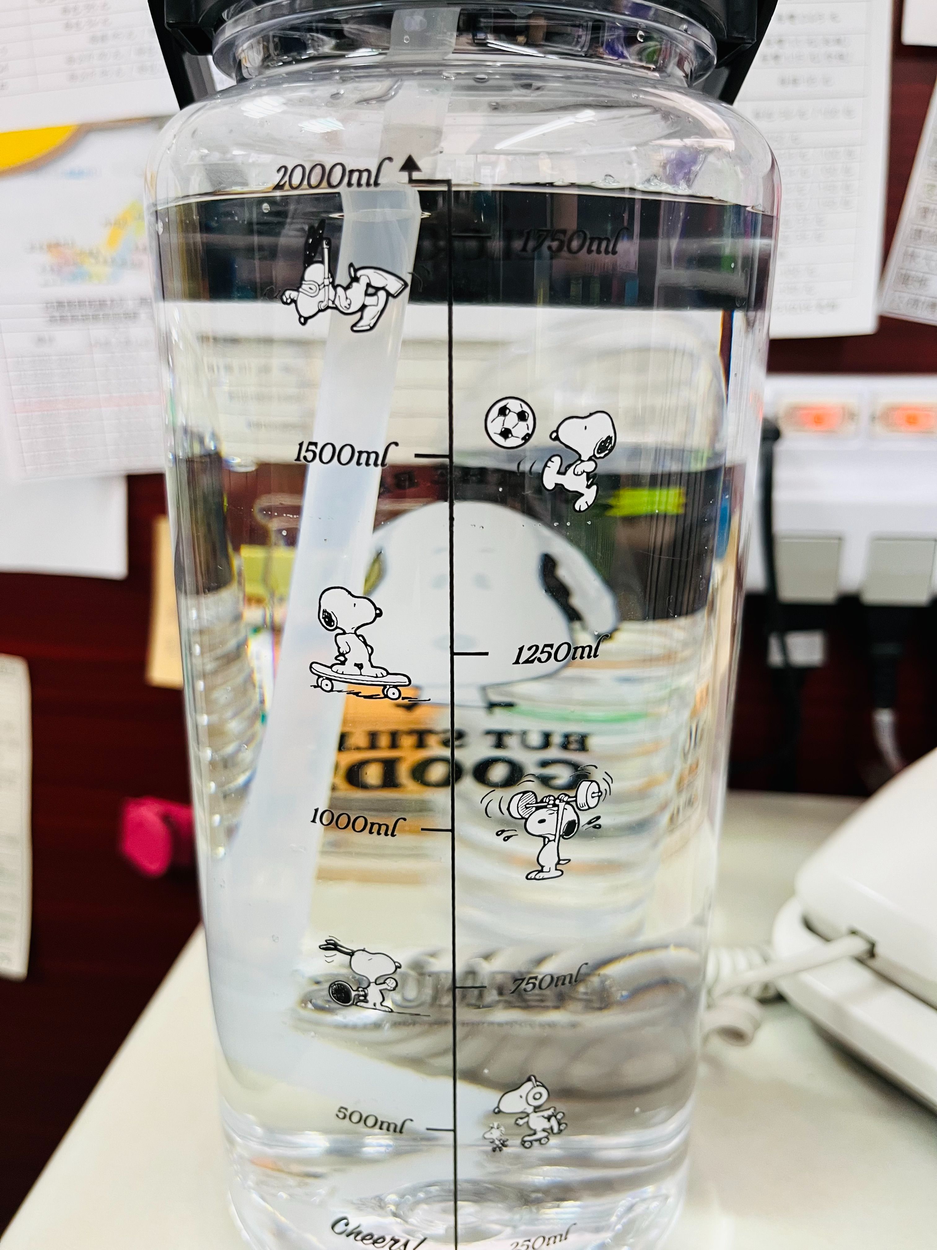 SNOOPY 經典手提大容量水壺 2000ml