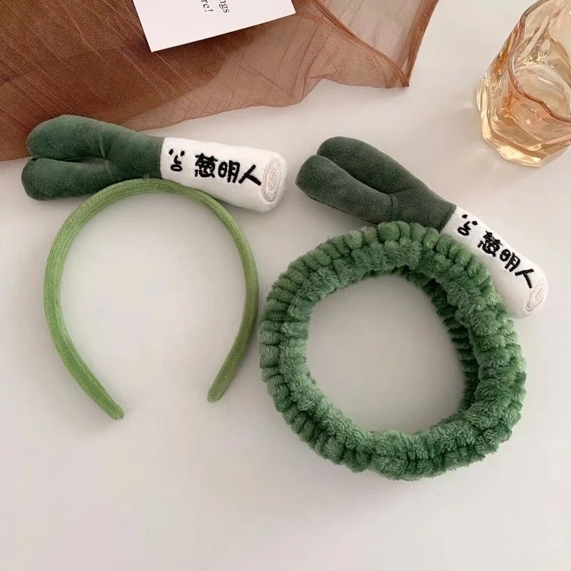 戴上瞬間智商+100🤣「蔥明人」髮箍髮帶