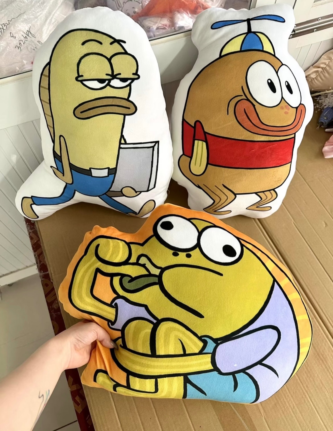 比奇堡路人魚 胖胖枕頭🤣尺寸40*45公分