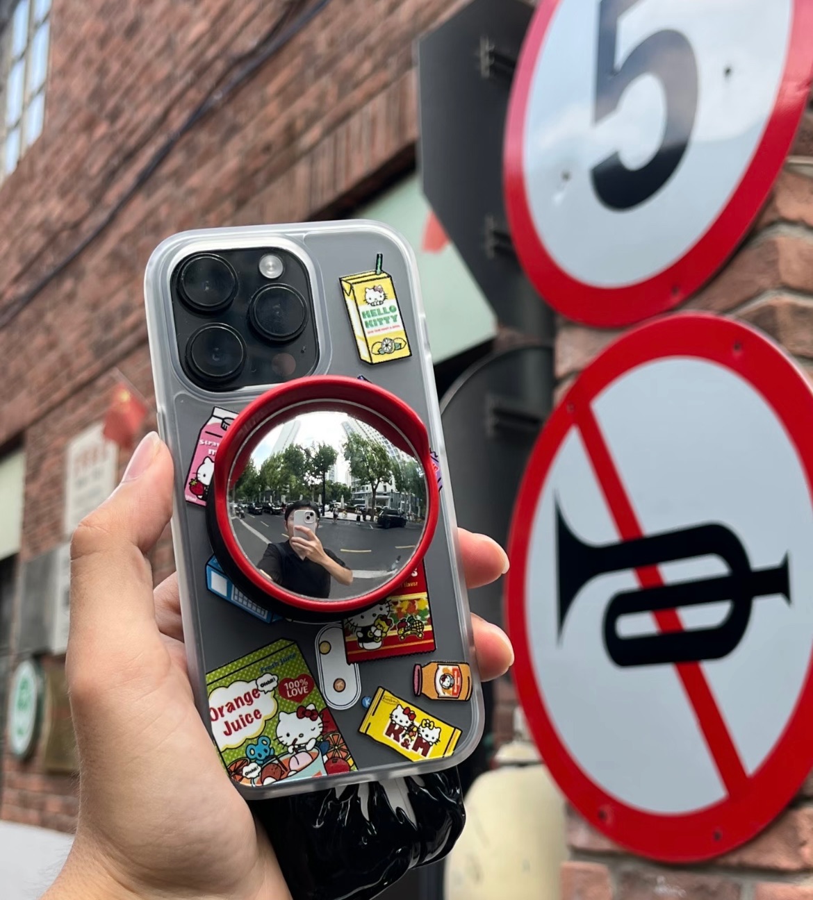 推薦必入 😍超超超可愛的轉角鏡氣囊手機支架！（等待時間較長 可以等再下）