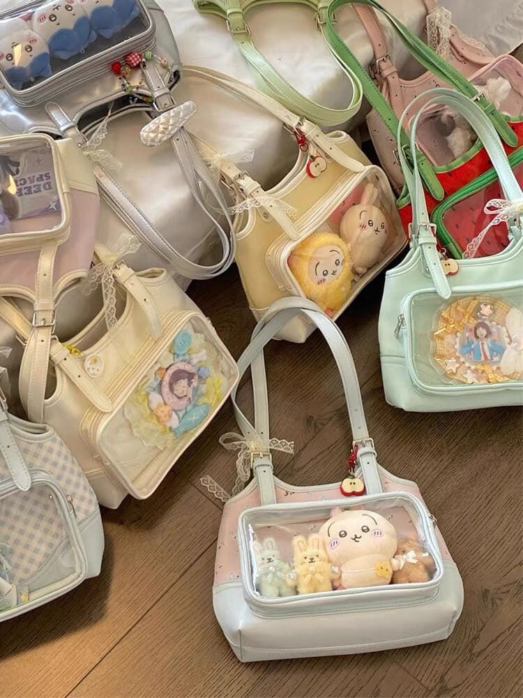 【Q14】外置痛層兩面背單肩包