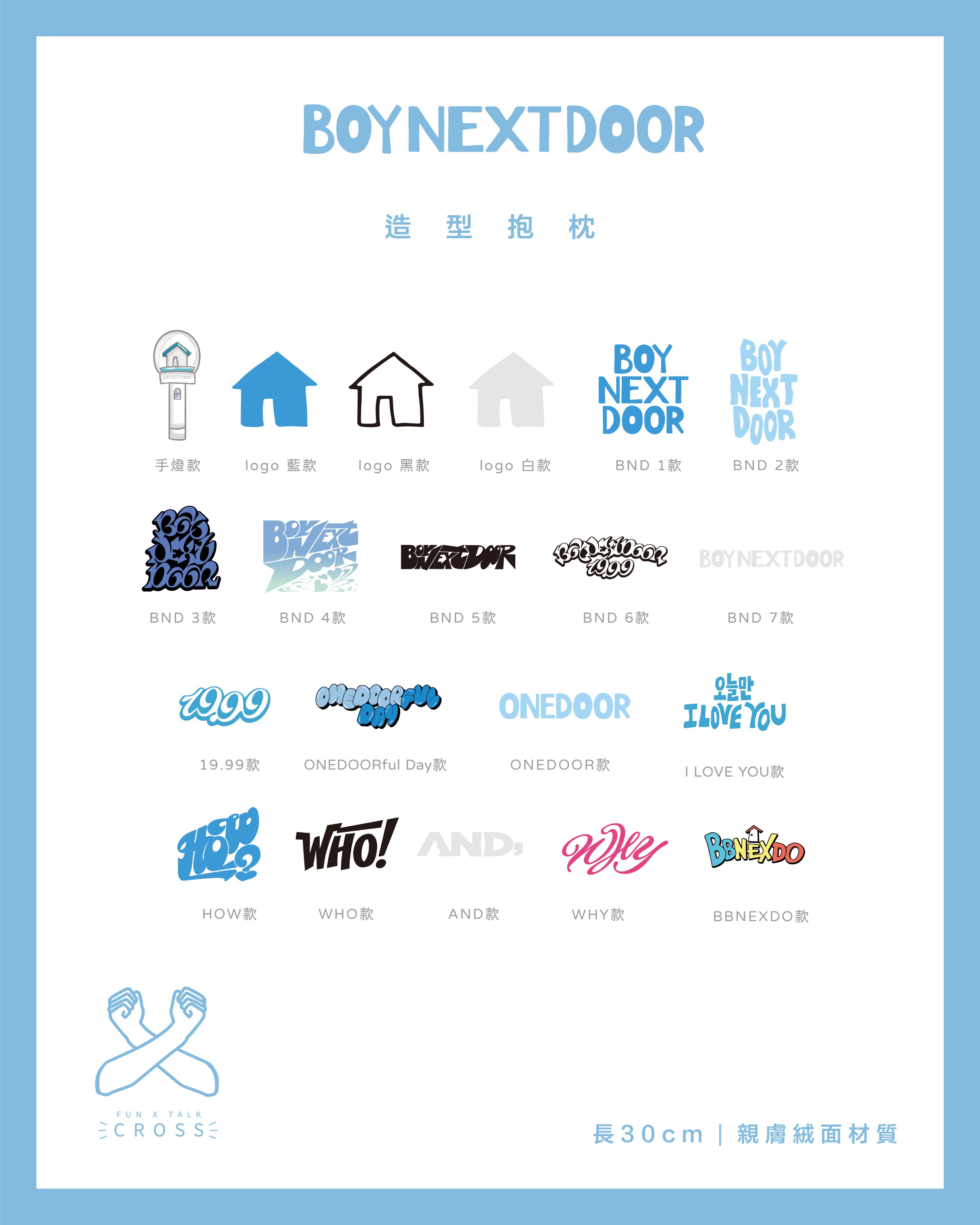 BND 造型抱枕! 【預購14-20天左右】（請點圖看更多選項）