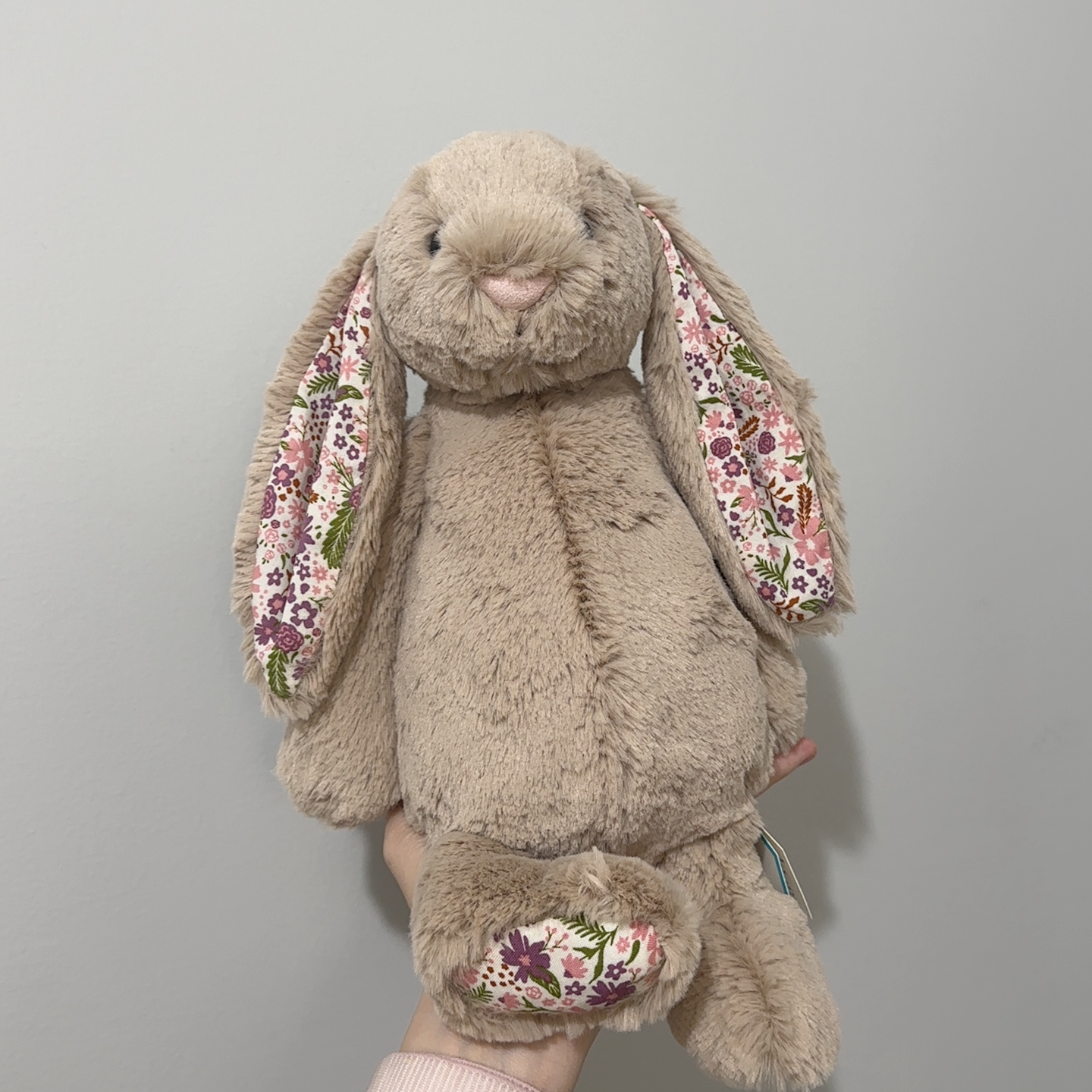 【在台現貨】Jellycat 碎花兔兔（咖啡色）