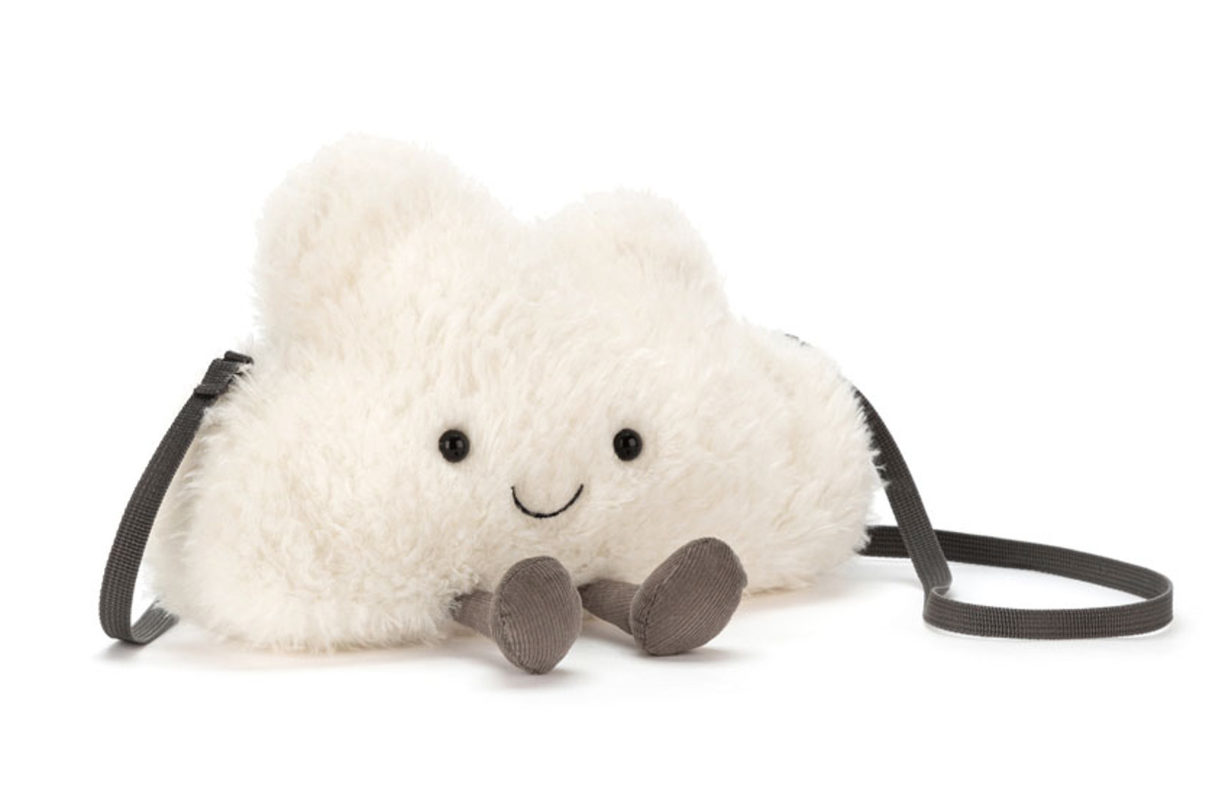 【在台現貨】Jellycat 白色雲朵包包