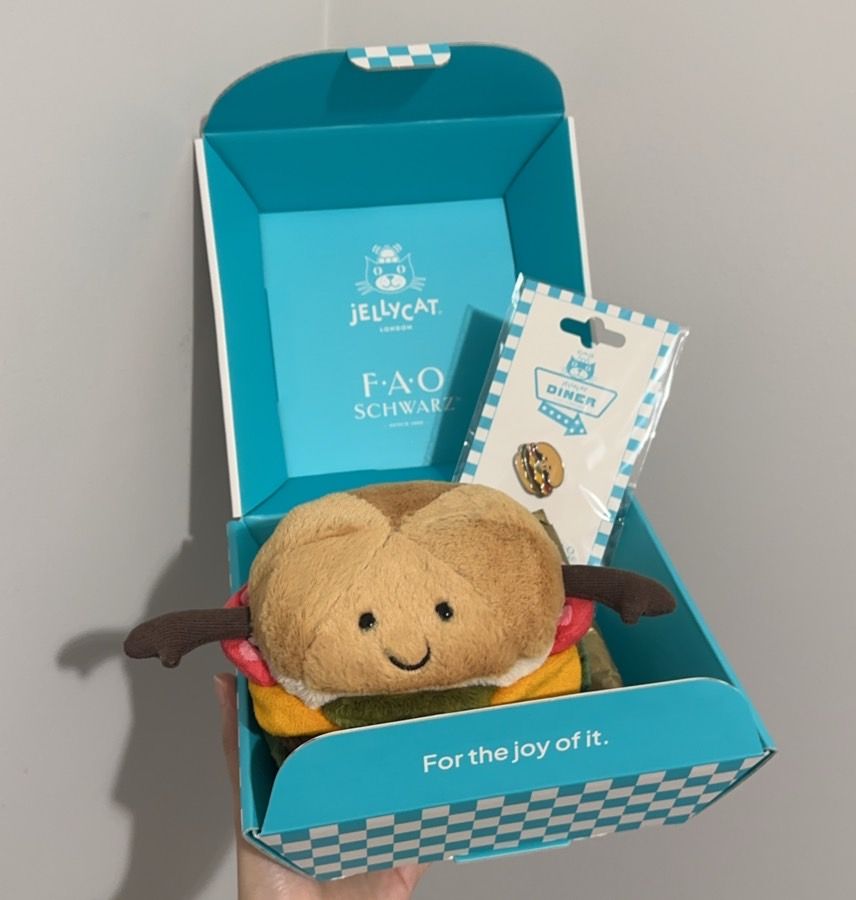 【在台現貨】Jellycat 紐約漢堡