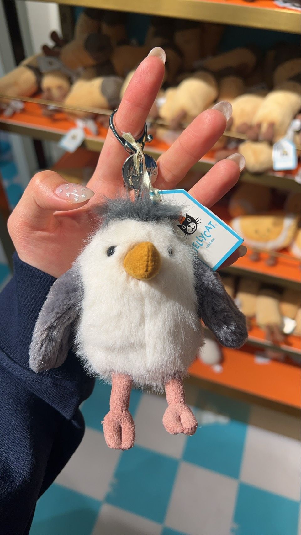 【英國預購】英國Jellycat限定款 - 海鷗吊飾