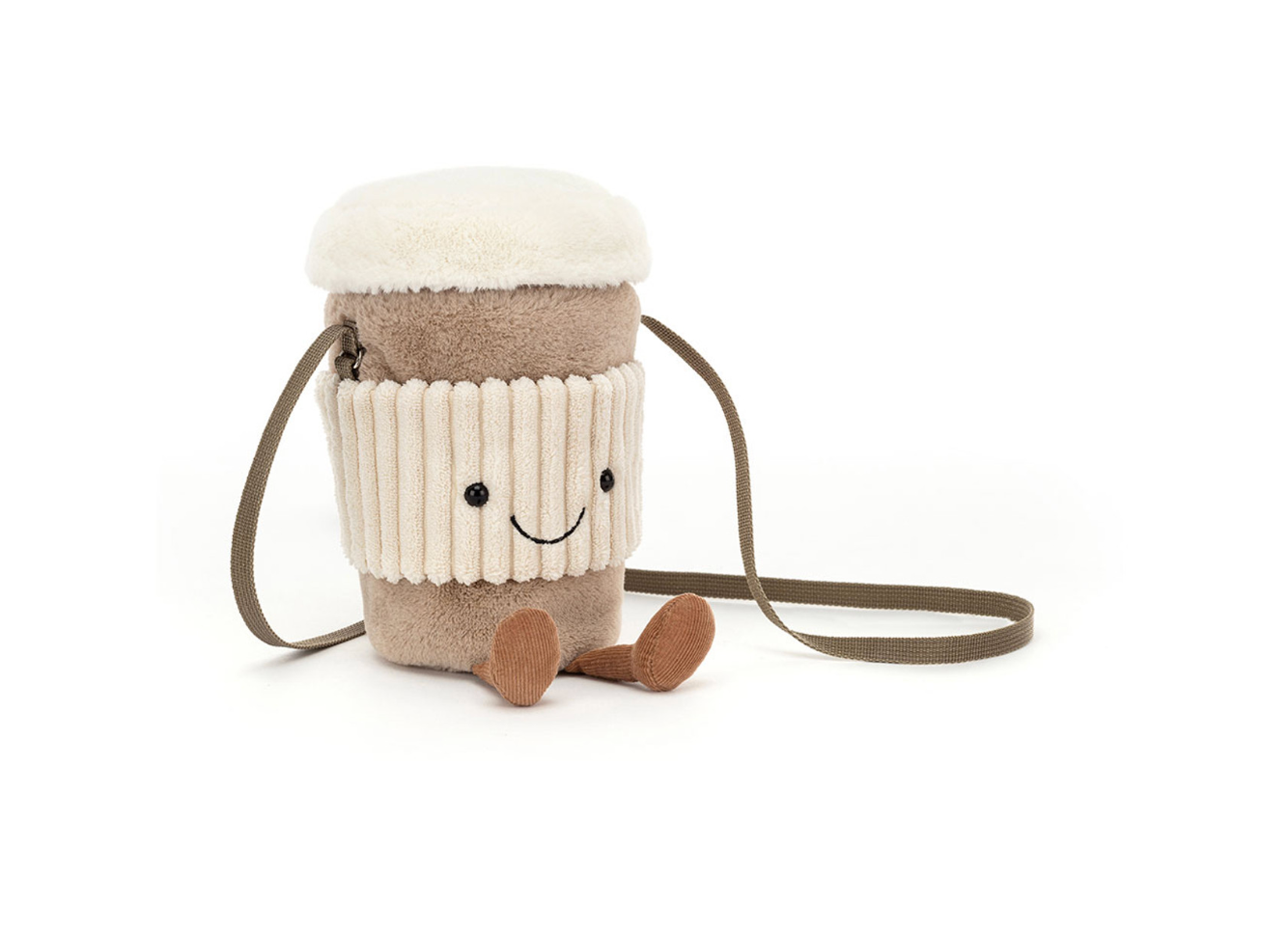 【在台現貨】Jellycat 咖啡包包（背帶可以調整款）