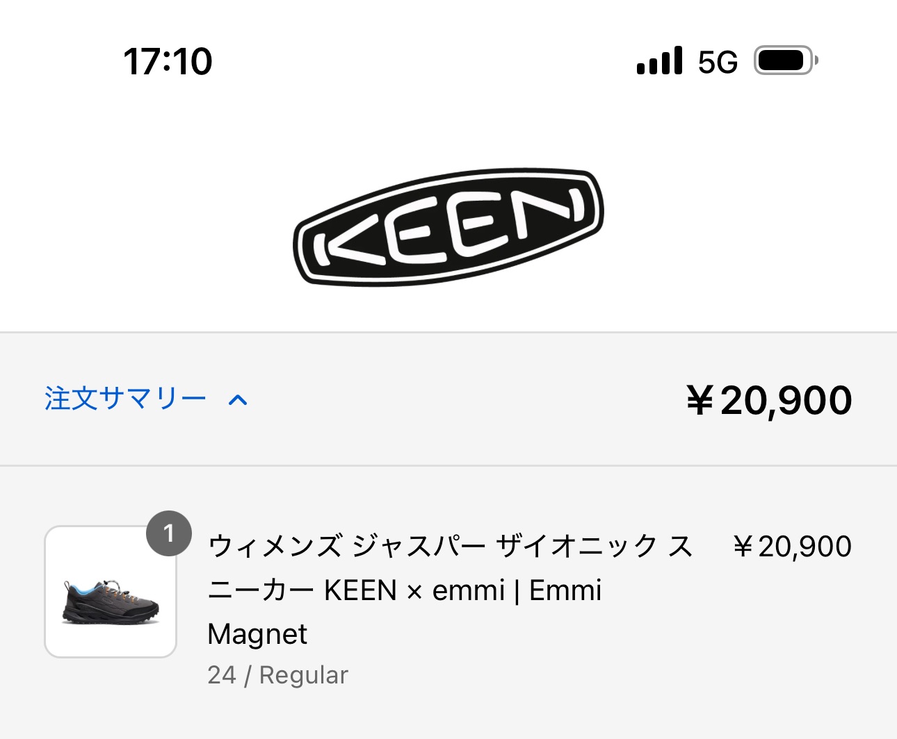 Keen 24 一雙